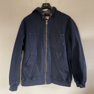 Duluth Trading Co. Burly DuluthFlex Fire Hose Action Jacket Mens Sz XL Tall Navy